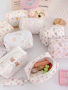 Cute Pattern Large Capacity Tote Makeup Bag, Multi-Functional Storage for Girls, Camera Bag, Travel Essentials, Perfect Gift for Mother's Day and Christmas, Makeup Pouch, Makeup Organizer Pouch