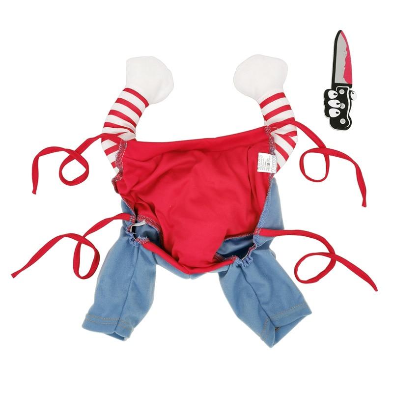 Halloween Pet Costume Pet Dog Funny Clothes Adjustable Dog Cosplay Costume Scary Costume Party Gatherings