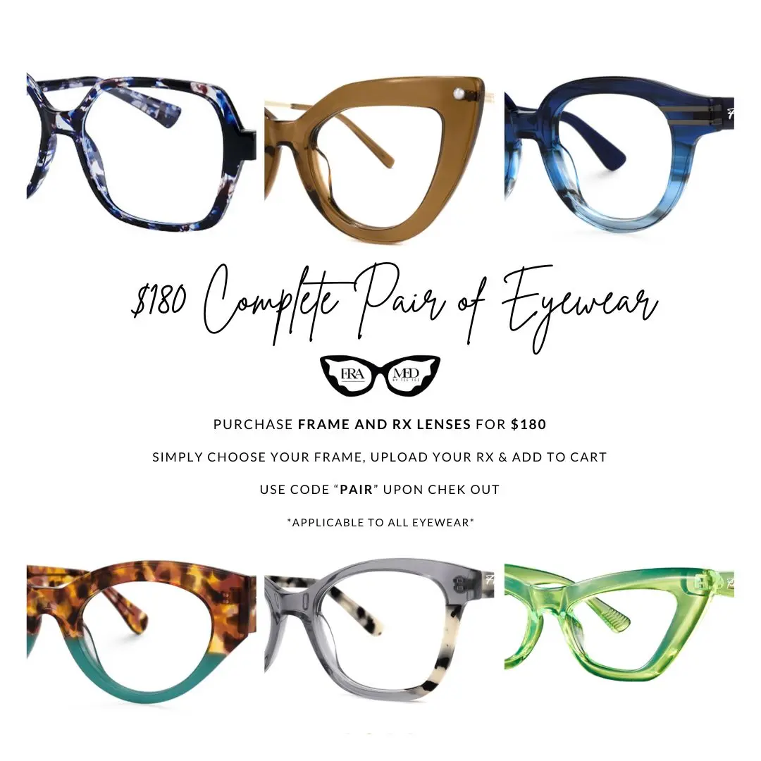 Complete Pair of Eyewear Complete Pair of Eyewear