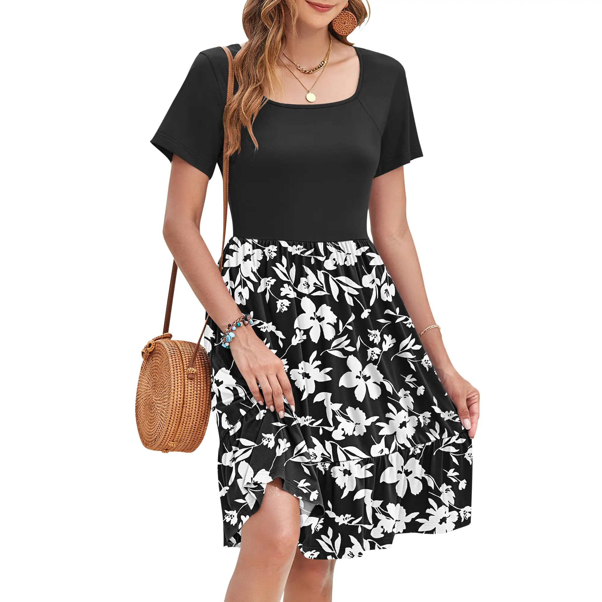 Midnight Floral/Black