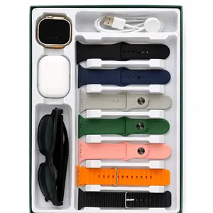 Smartwatch, Earbuds, & AI Smart Glasses 3-in-1 Bundle