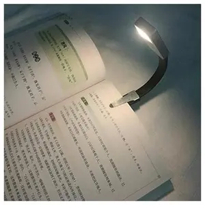 Rechargeable Clip-On Book Light with Infinite Brightness Levels and Soft Light