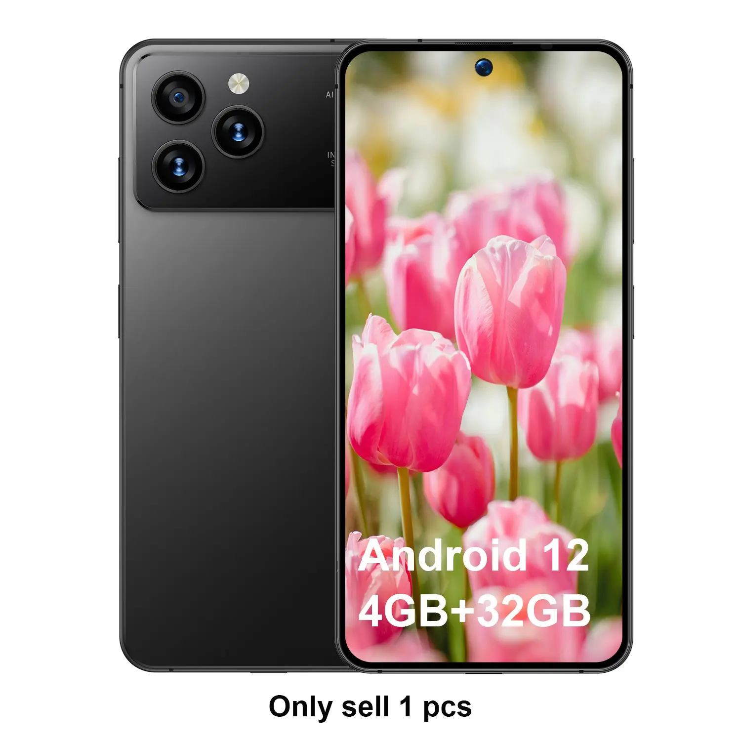 I25 Ultra Smart Android Cellphone, 5mp+13mp Camera, 4g Network, Octa-Core Cpu, 4300mah Battery, Dual Sim, 4+32GB Storage, 7.2 Inch Screen, Android 12.0, Smartphone
