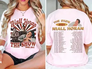 Maglietta Tour Niall Horran 2024, Maglietta grafica Niall Horran, Niall Horran The Show Live On Concert 2024, Niall Horran Merch