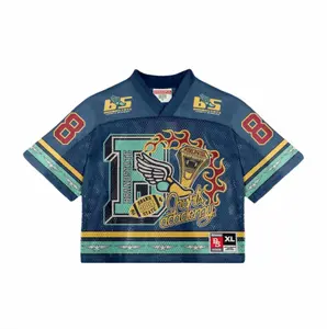 Villa Blvd 88 Sports Jersey, Graphic Blokecore Blokette V-Neck T-Shirt