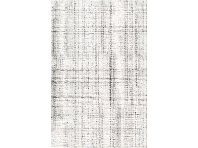 Livabliss BOSM2300-576 Hand-Woven Synthetic Fiber Decorative Rug - 60" W x 90" L Sammy BOSM-2300 Flat Weave Indoor Rectangle Mat for Home Aesthetic, Light Silver