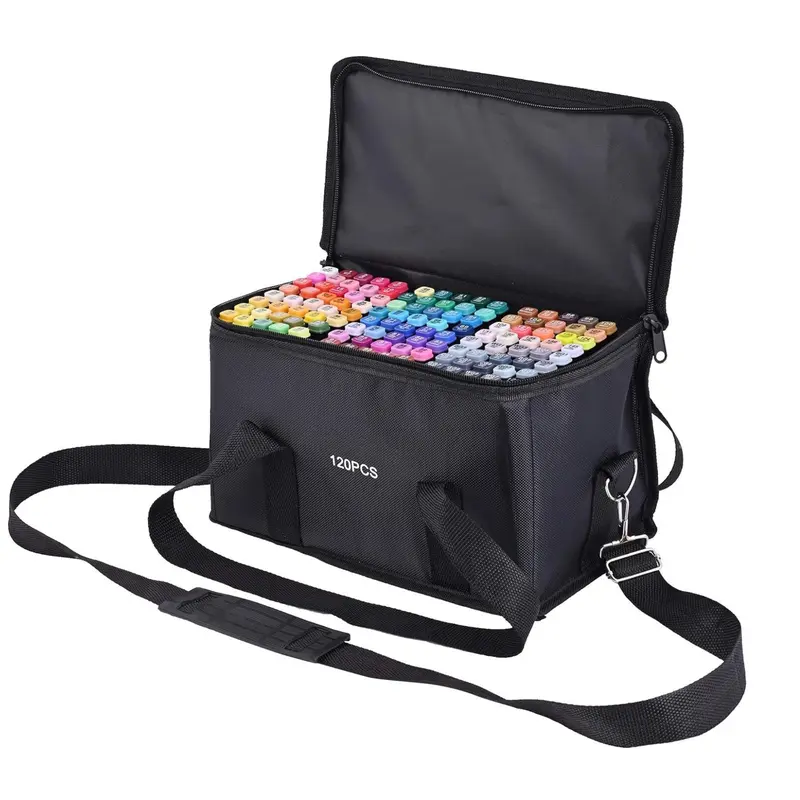 Dual-Tip Alcohol Marker Set, Assorted Colors with Fine-Point and Broad Chisel Tips for Drawing, Sketching and Adult Coloring Art Supply Coloring Supplies Multi Color Packs Coloring Materials Set Coloring Supplies Crafting Supplies