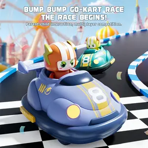 2-Pack Soccer Bumper RC Cars for Kids 2-in-1 Remote Control Soccer & Bump Cars Head-to-Head Racing Game Multiplayer Fun Toy Set for Boys & Girls Ages 6+