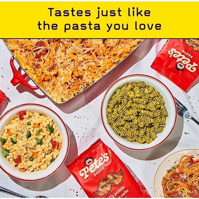 Pete's High Protein, Low Carb Pasta - Spaghetti, Penne, Rotini & More