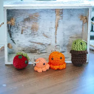 Crochet key chains!