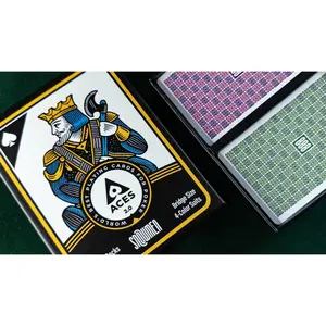 Vanda Aces 2.0 Premium 100% Plastic Waterproof Playing Cards, Modern Design Poker Deck by Vanda