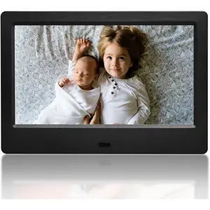 8 Inch Digital Picture Frame, Using USB or SD to Play Photos/Videos/Music, HD IPS Displays Photo Frames with Remote Control, Easys to Use, Gifts for Mom&Dad springtok