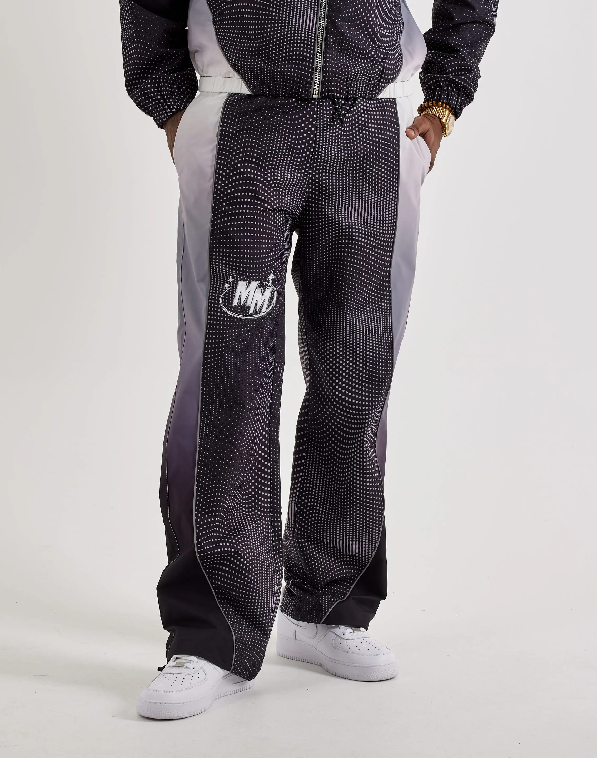 Mens Mr. Mushies Nylon Track Pants