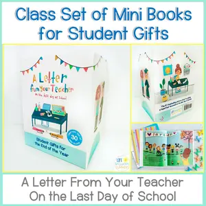 Mini Books: A Letter From Your Teacher on Last Day of School