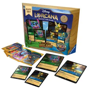 Ravensburger Disney Lorcana TCG: Into The Inklands Gift Set| Deluxe Collectible Set with Over 200 Art Pieces | Ultimate Game Experience for Ages 8+