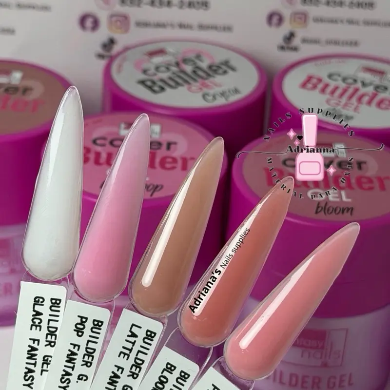 BUILDER G e l CONSTRUCTION Fantasy nails Pump me
