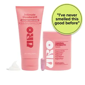 Always Fresh Kit: URO Women's Probiotics & URO Whole Body Deodorant by O Positiv Health