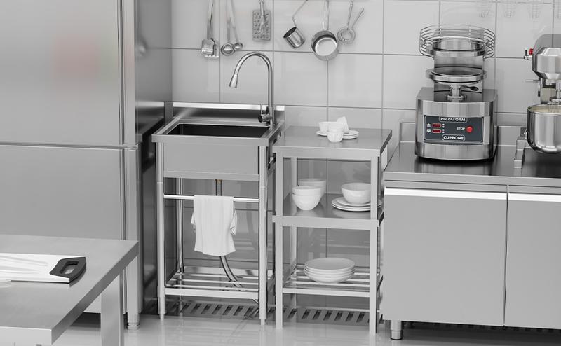 GARVEE Stainless Steel Sink, Freestanding Single Trough Commercial Kitchen Sink Set with Faucet, Commercial Single Bowl Kitchen Prep and Utility Sink for Restaurant, Garage GARVEE Stainless Steel Sink, Freestanding Single Trough Commercial Kitchen Sink Set with Faucet, Commercial Single Bowl Kitchen Prep and Utility Sink for Restaurant, Garage