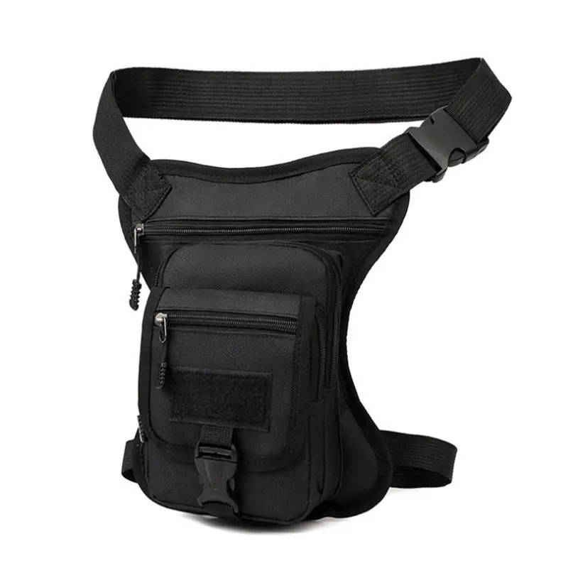 Small Unisex Outdoor Camouflage Waist Leg Bag, Casual Crossbody Sports Bag, Multi-Functional Hiking Tool Bag, Portable for Hiking, All Seasons Nylon