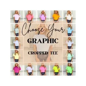 CROP *SHORT Sleeve Graphic Tee