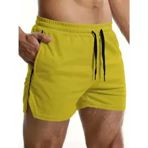 Men's 5 Inch Inseam Workout Shorts Athletic Gym Shorts Bodybuilding Short Shorts Casual Running Shorts