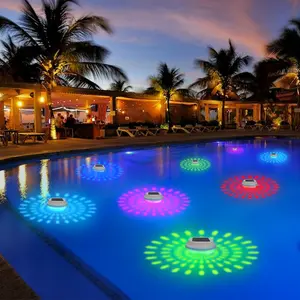 Solar Floating Light for Outdoor Pool, LED Night Auto on Day Auto Charge Off, Color Changing Pond Lamp, Water Float Lamp, Spa Lamp, Fountain Lamp, Pool Fountain Lights, Lighting #GLOBAL PICKS