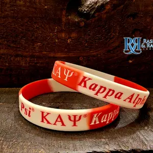 Fraternity & Sorority Silicone Bracelets