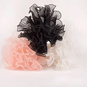 Korean Style Floral Wrapping Cloth, Wavy Edge Fabric for Bouquet Packaging, DIY Valentine's Day Mother's Day Gift Wrap