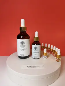 B Horizon Amber Spice Elixir Body Oil - Warm Spiced Hydration for Glowing Skin, Silky Fast-Absorbing Moisturizer with Passionfruit & Vitamin E for Radiant Aroma