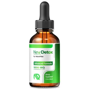 New Detox Drops - NewDetox Advanced Natural Dietary Supplement with 121mg Proprietary Blend for Health & Wellness