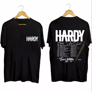 HARDY 2024 Quit!! Concert Quit!! Country Music Tour T-Shirt For Fan Menswear Top