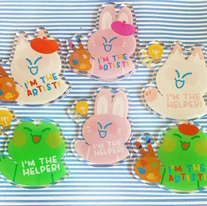 [CLEARANCE] Artist and Helper Acrylic Pins