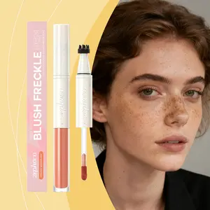 1pc 2-In-1 Liquid Blush Stamping Stamp ( Cream), Natural Color Daily Face Makeup, Everyday Beauty Essential