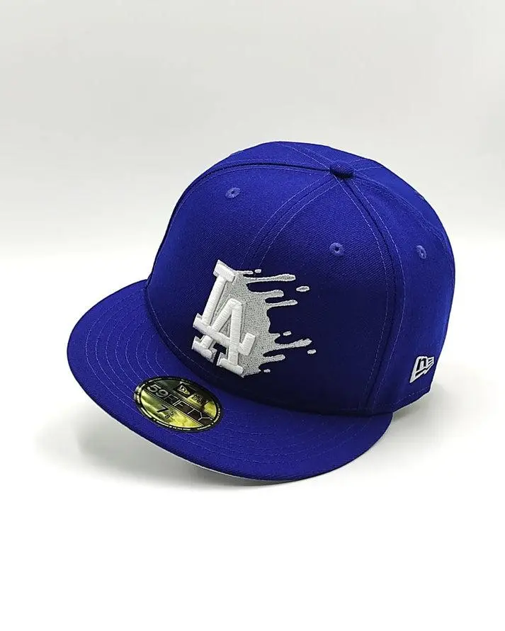 New Era LA Dodgers 59FIFTY Hat – Iconic Team Logo Embroidery, Side Patch Detail, Structured Crown Fit, Stylish Streetwear Cap For Daily Fashion New Era LA Dodgers 59FIFTY Hat – Iconic Team Logo Embroidery, Side Patch Detail, Structured Crown Fit, Stylish Streetwear Cap For Daily Fashion