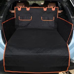 Car Seat Protector, 600D Heavy Duty Car Seat Cover for Dogs, Waterproof Dog Car Seat Cover for Back Seat, Scratch Proof Nonslip Seat Cover for Dogs in Car