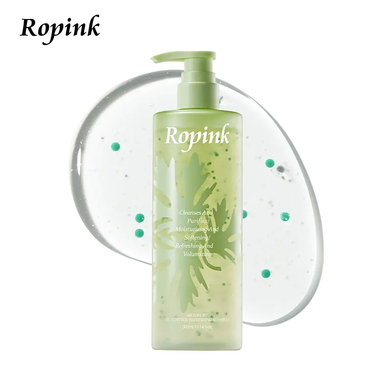 Ropink Weightless Balancing Haircare Cleanser, OCT Anti-Dandruff Volumizer, Sulfate-Free Liquid Oil Control Shampoo with 4D Hyaluronic Acid-X2, Targets Dandruff for Fresher Scalp