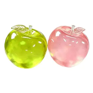 Apple Soft Plush Toy Set, Round Squeeze Stress Relief Kit, Adult & Kids, Slow Rebound Sensory Toy, Anxiety Relief, Birthday Gift