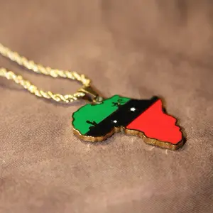 Afro- st kittian Pendant