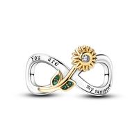 Sunflower Eternity Charm