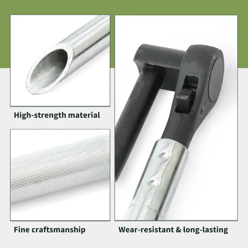 Alloy Steel Ratcheting Winch Wrench - Industrial Hand Tools, 17-22in Fit Range Direct-Insert Winch Bar Upgrade, Reversible for Truck/Trailer Flatbed Cargo Securing, Strap-Tightening Automotive Accessory, Father's Day Gift Alloy Steel Ratcheting Winch Wrench - Industrial Hand Tools, 17-22in Fit Range Direct-Insert Winch Bar Upgrade, Reversible for Truck/Trailer Flatbed Cargo Securing, Strap-Tightening Automotive Accessory, Father's Day Gift