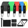 Resistance Bands with Handles, Resistance Tube Bands Set with Ankle Straps, Door Anchor & Adjustable Straps, Strength Training Exercise Bands for Men & Women, Home Gym Workout Equipment, Latex Resistance Bands