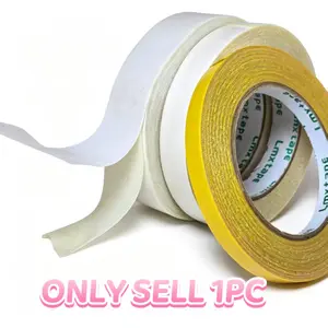 Double-Sided Cloth Tape 18m Long Heavy-Duty Installation Tape, Durable Transparent Super Adhesive Body Tape, Glass Fiber Mesh Included