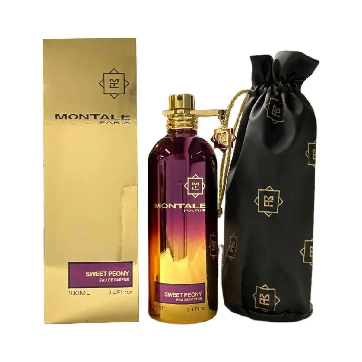 Unisex Sweet Peony Eau de Parfum - Floral Fragrance with Coconut, Peach, Jasmine Notes - 3.4 fl oz, Unisex Wear, Unisex Fragrance, Coconut Mix