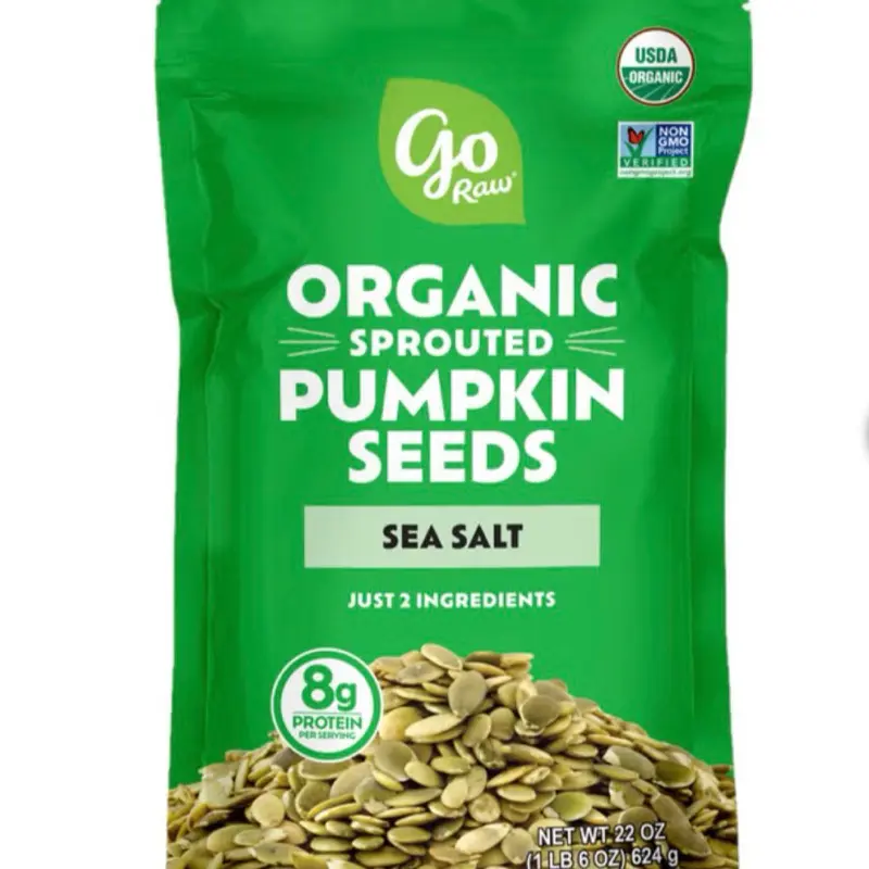 Organic Pumpkin Seeds with Sea Salt, 22 oz