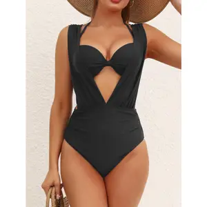 Women's 2-Piece High Waist Bikini Set - Push Up Underwire, Modest Bathing Suit, Sexy Swimsuits for Women plus size,summervibes