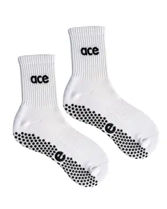 White Grip Sock