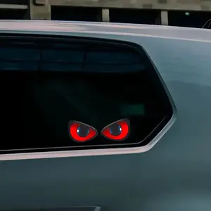 Stunning Devil Eye Creative Sticker, Unique Personalized Design, Perfect for Decorative Use, High-Quality Material, Durable & Long-Lasting