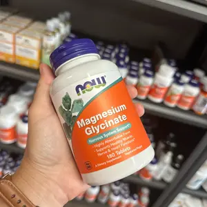 Now Magnesium Glycinate elemental 200mg 180 tablets Vitamin