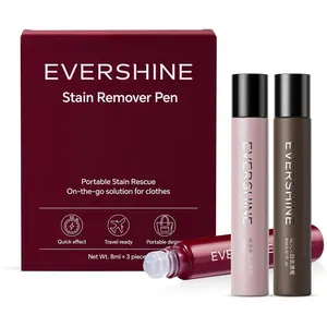 Stain Remover Pen for Clothes, -The-Go Stain Cleaner, Portable & Travel-Friendly Fabric Spot Cleaner, Effective Stains Removal for , Oil, Drink, Makeup &