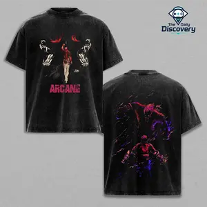 Arcane Vi T-Shirt, Vintage Graphic Shirt, Retro 90s Tee, Comfort Colors Style, Casual Unisex, Fan Gift